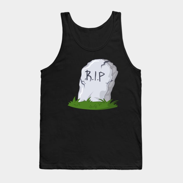 Grave Tank Top by DigiToonsTreasures